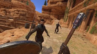 Young man incarnate warrior and Greek girl duel------Sword and Magic screenshot 1