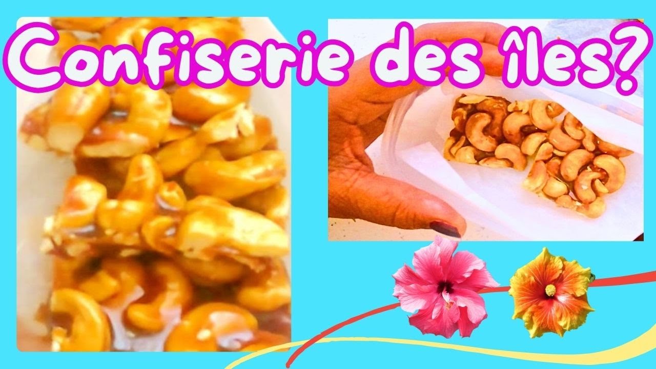 Откройте для себя нугатин из кешью из Вест-Индии! По вкусу!
