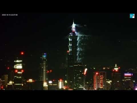 【114年國慶煙火】台北101國慶煙火｜碧山巖即時影像視角