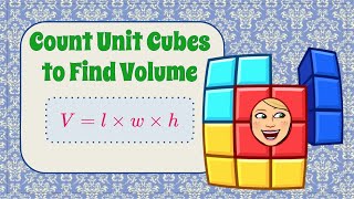Counting Unit Cubes to Find Volume | 5.MD.C.4 💛💙