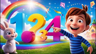 1 2 3 4 – Let’s Explore! with  Song| Nursery Rhyme& Kids song....