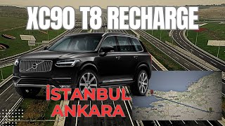 XC90 T8 Recharge Merak Edilenler  İstanbul Ankara Hibrit Seyahat