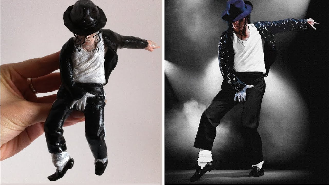 Sculpture Michael Jackson dancing (Billie Jean) - YouTube.