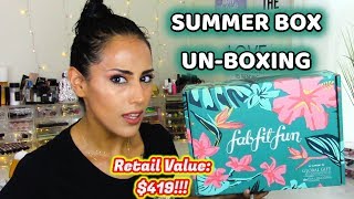 Fab Fit Fun Summer 2019 Box Unboxing 
