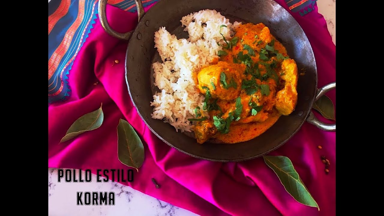 Pollo estilo Korma - Anjalina Chugani