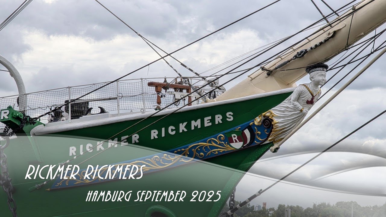 RICKMER RICKMERS Hamburg September 2025 (4K)