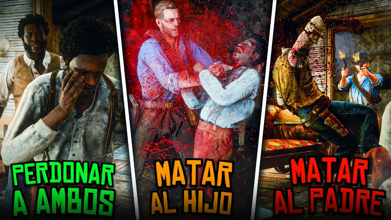 Familia Catfish Jackson’s – Todas las Posibilidades + Diálogos Secretos en Red Dead Redemption 2