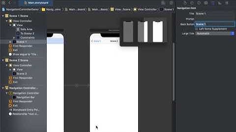 Navigation Controller Setup