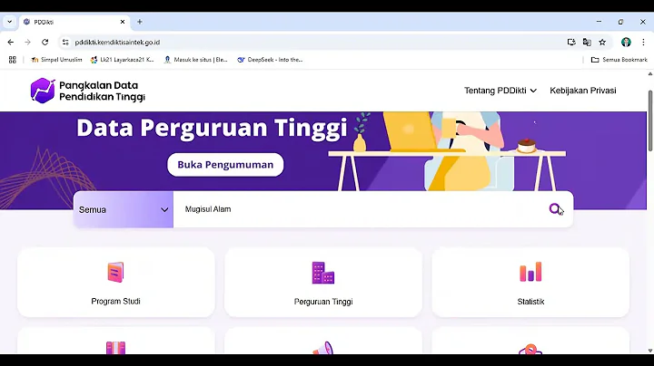 Cara Menelusuri Nama Peserta PPG di PDDIKTI