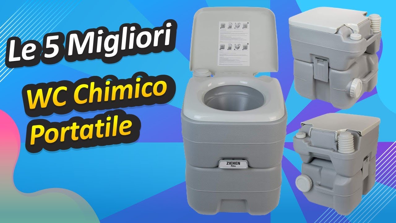 WC Portatile Pieghevole Per Adulti - Dimensioni 42x46x44 Cm, Capacità 150 Kg, Senza Prodotti Chimici