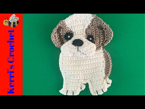 Crochet Shih Tzu Tutorial