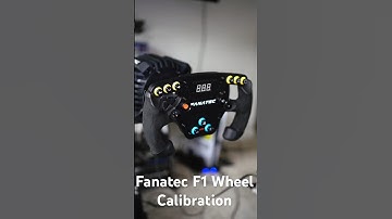 Fanatec ClubSport Steering Wheel F1 V2 Calibration. #fanatec #granturismo7 #clubsport #simracing