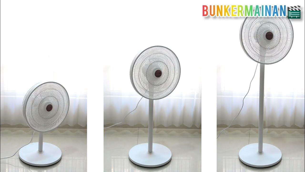 Kipas Angin MITOCHIBA Aero series 1833CF warna Putih Minimalis 4in1