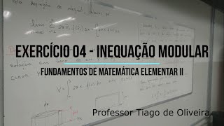 Aula 04 - Exercício de Inequação Modular