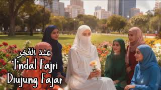 Indal fajri kuntu ushili, ushili lillahi ta'ala