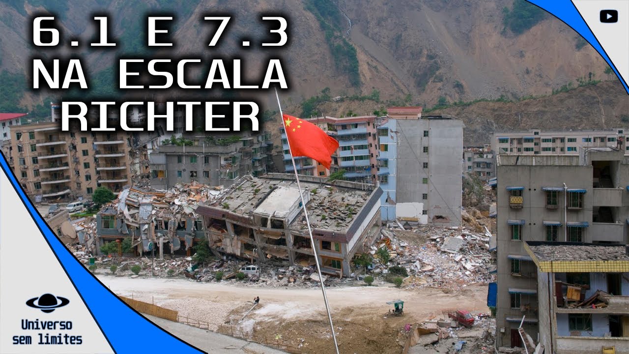 DUAS BOMBAS NA CHINA | UM DE 7.3 E OUTRO DE 6.1 NA ESCALA RICHTER - YouTube