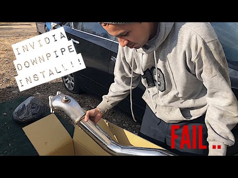 Vlog #3 | Invidia Downpipe Install - Subaru STi | Part 1 - YouTube