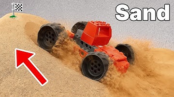 LEGO Technic Cars Take on the Toughest Sand Slopes | FM Lego Technic