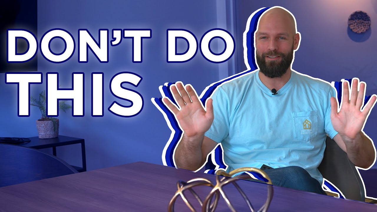 What NOT TO DO as a First Time Home Buyer