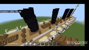 RMS Lusitania Minecraft tutorial #5