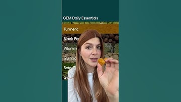 GEM Bites are real food multivitamins with 20+ vitamins and minerals in one delicious bite.