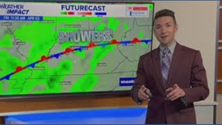 Looking ahead to a rainy pattern and cooler Easter