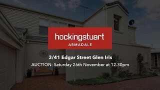 hockingstuart Armadale • Property Profile: 3/41 Edgar Street, Glen Iris