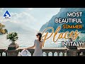 Most beautiful summer places in italy  4k travel guide