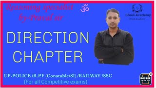 Direction Chapter (question-15 ) Reasoning specialist by-Praval sir #youtube #youtubefeed
