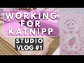 STUDIO VLOG | Packaging a Product Launch! | Working for Katnipp! #1