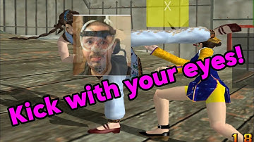Virtua Fighter 3tb Eye tracking gameplay (Redream Emulator)!!