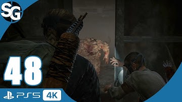 THE LAST OF US PART 2 Remastered Walkthrough | Bloater Room (Overgrown Hotel) - Part 48