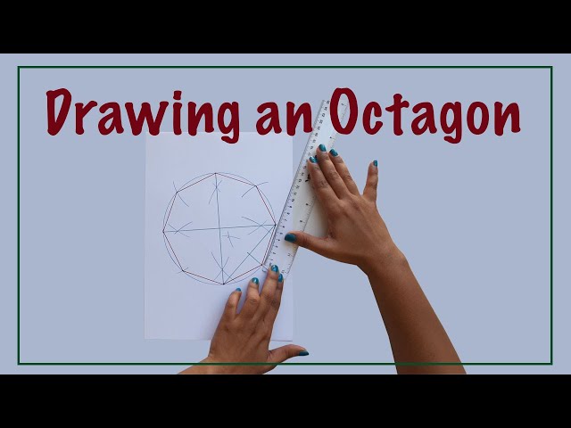 How to Draw an Octagon - FineWoodworking