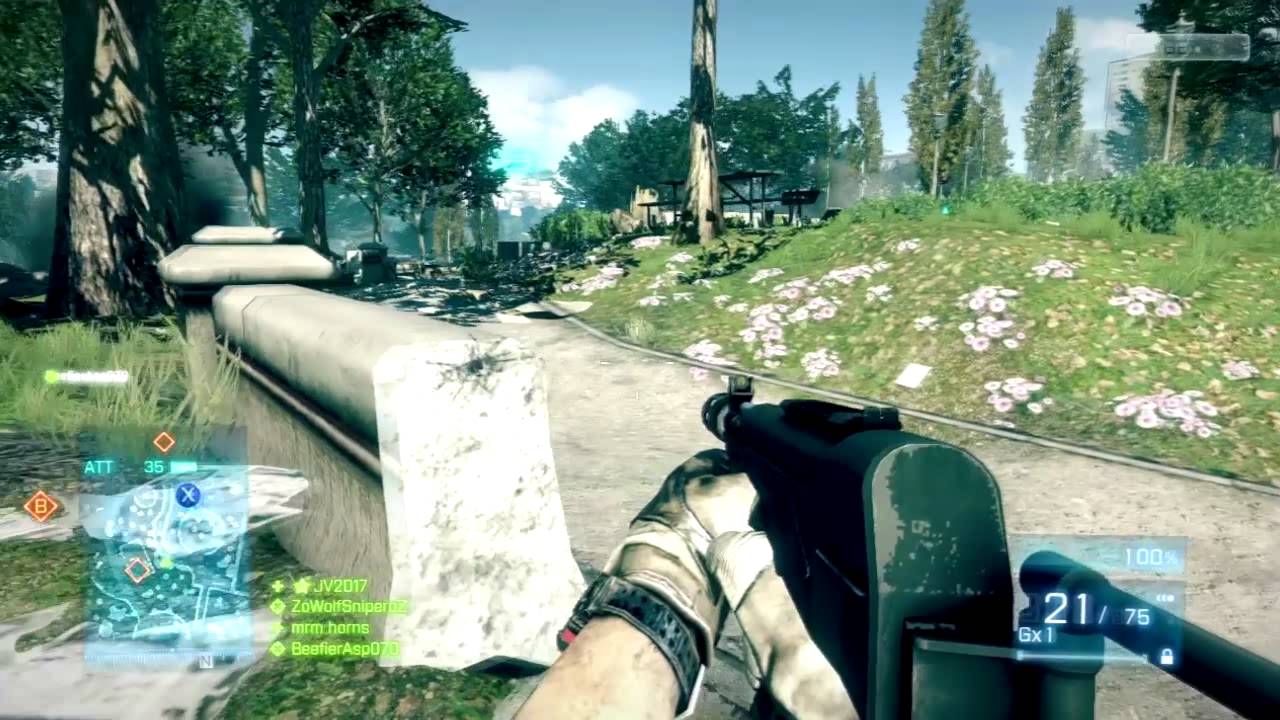 Battlefield 3: PP2000 Destruction on Beta (BF3 Gameplay/Commentary