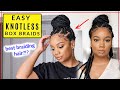 EASY $15 KNOTLESS BOX BRAIDS 🔥 FAST INSTALL | *NEW* PRE-DIVIDED HAIR 😍 Mane Concept Afri Naptural