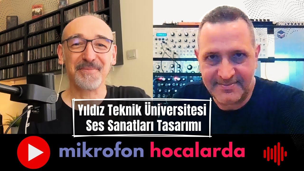 Mikrofon Hocalarda - Yıldız Teknik Üniversitesi, Ses Sanatları Tasarımı Lisans Programı, Arda Eden