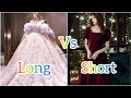 Long  vs short     cute battle   shorts beautiful