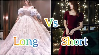 Long 💕 Vs Short 💖 || 🌼❤🌼 || CUTE BATTLE 💜 || #shorts #beautiful screenshot 4