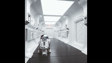 R2-D2 Animation in SW Corridor