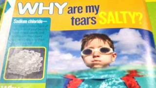 Why are my tears salty? ||why answer to everything book