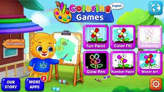 Coloring Games: Coloring Book, Painting, Glow Draw | Game Review screenshot 3