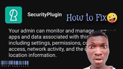 HOW TO DEACTIVATE SECURITY PLUGINS ON YOU MOBILE DEVICES#palmpay #andrewmiles5