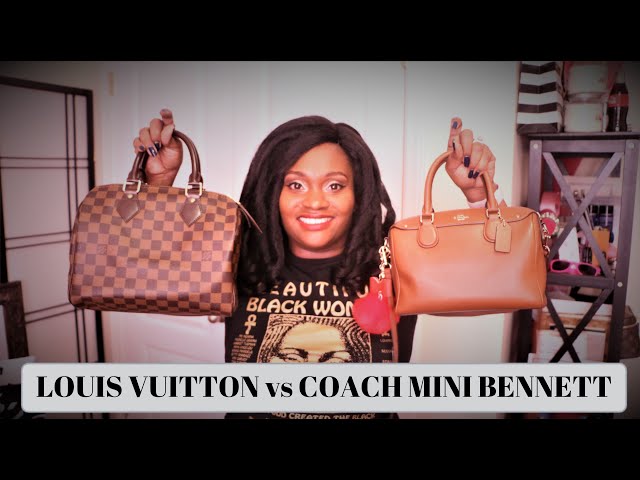 Louis Vuitton Classic Speedy 25 vs Coach Mini Bennett Satchel