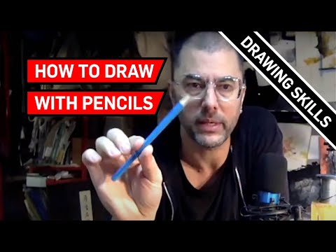 Video: How To Draw With A Pencil