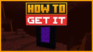 🟨 HOW TO ESCAPE the NETHER if YOU ARE LOST in MINECRAFT JAVA/BEDROCK/PE/SWITCH