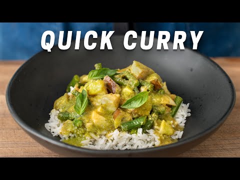 Easy 25 Minute Green Curry  WEEKNIGHTING