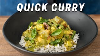 Easy 25 Minute Green Curry | WEEKNIGHTING