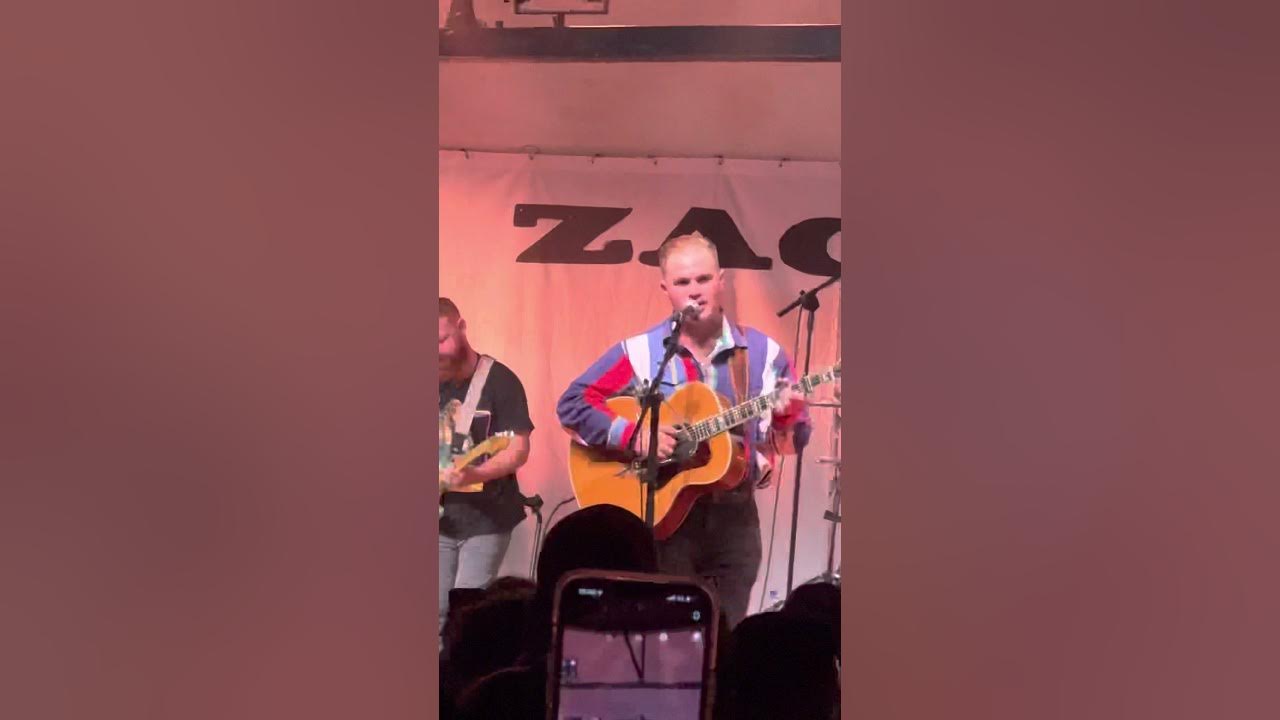 Zach Bryan — Crooked Teeth — Live at Cain’s Ballroom on 11/18/2021