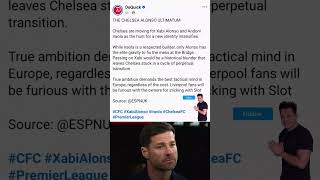 THE CHELSEA ALONSO ULTIMATUM
