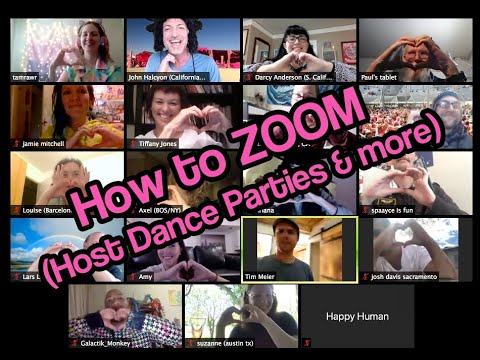 Come per ZOOM e socializzare in isolamento (e danza ospitare feste su Facebook)